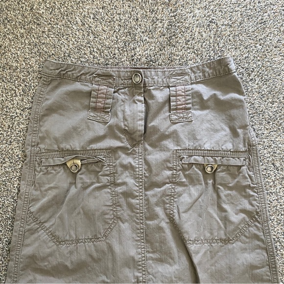 Y2K Subversive “Mexx” Light Grey Cargo Style Maxi Skirt - Picture 5 of 6